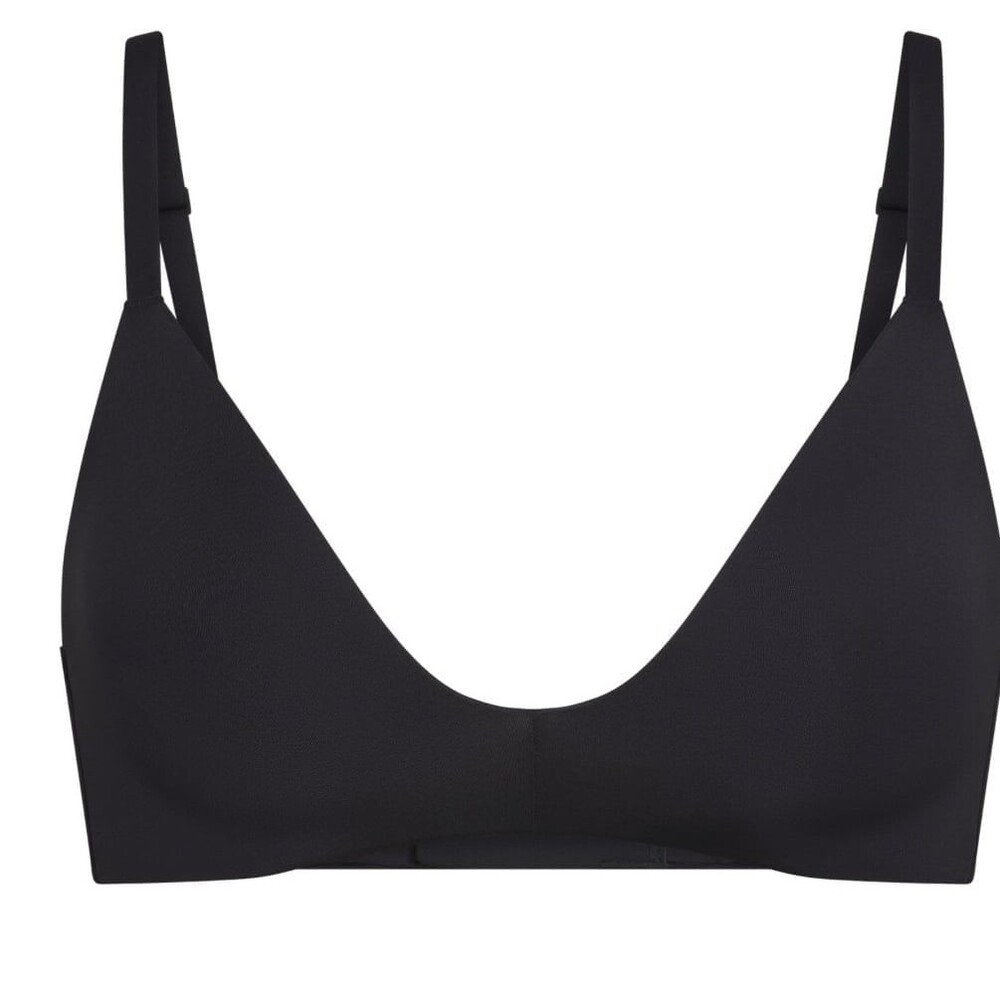 Skims Wireless Form T-Shirt Demi Bra Onyx 44G